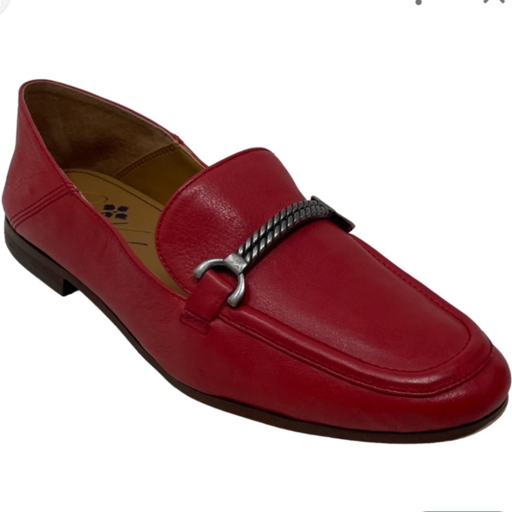 Patricia Nash Women's Fia Red Loafers